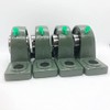Summit Collars / UCP206-19 / Pillow Block Bearing Bore 1-3/16" / Solid Cast Iron Base / Self Aligning [4 Pack]
