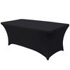 Time to Sparkle 8ft Stretch Spandex Table Cover for Standard