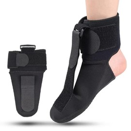 FDEETY Plantarfasziitis Nachtschiene Fußorthese Verstellbare Plantarfasziitis Klammer Relief Plantar Fasciitis Achillessehnenentzündung,L