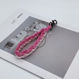 Moydolo Macrame Boho Keychain Bracelet Holder Handmade Keychain Wristlet Key Chain Wrist Lanyard for Women Girls