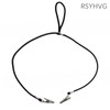 RSYHVG 2 PCS Black Adjustable Bib Holder Clips Napkin Holders