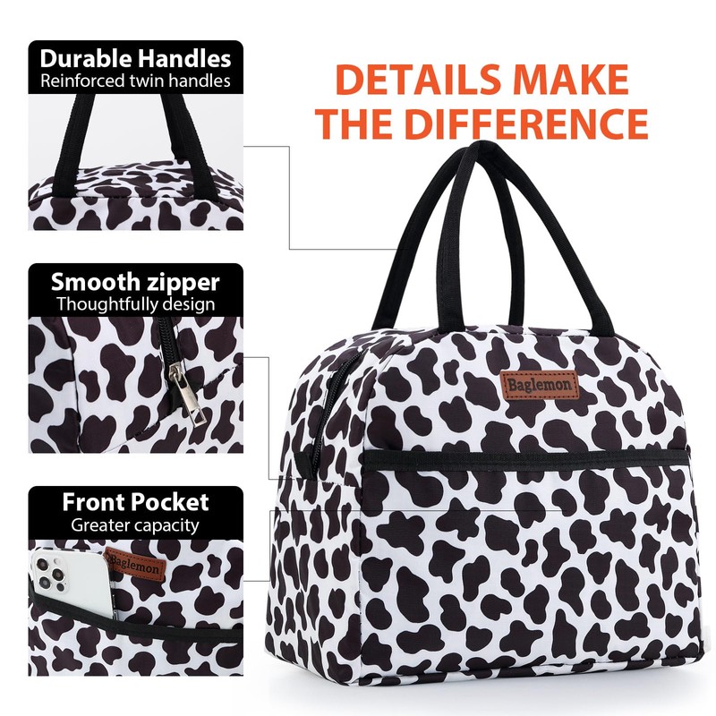 GODWOODS Lunch Bag, Lunch Box Lunch Bag for Women Adult