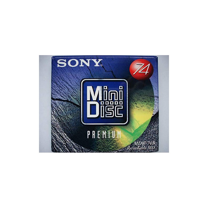 Sony Prime Series MD/Mini Disc for Recording 74 Minutes