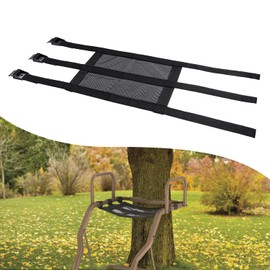 Universal Tree Stand Seat Replacement 16 X12”, Universal Fitting Replacement Tree Stand Seat Adjustable Tree Stand Seat Deer Stand Accessories for Hunting, Works On Climbing Treestands Ladder Stands