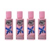 Semi-Permanent Hair Colour Cream Dye Crazy Colour Renbow 4 x