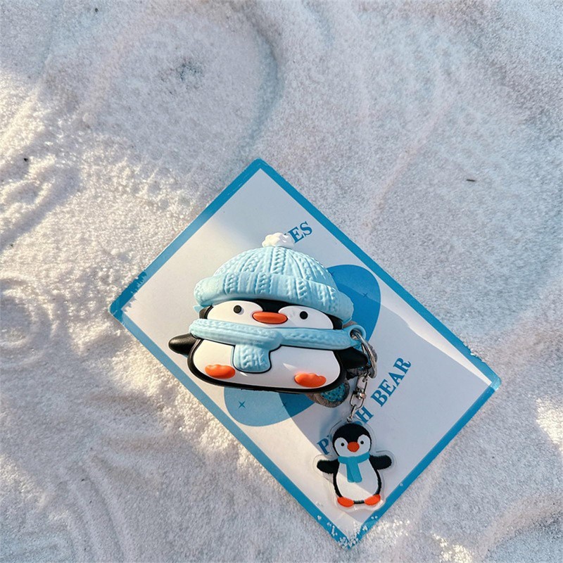 Rertnocnf Case Compatible with 2024 Airpods 4, 3D Cute Kawaii