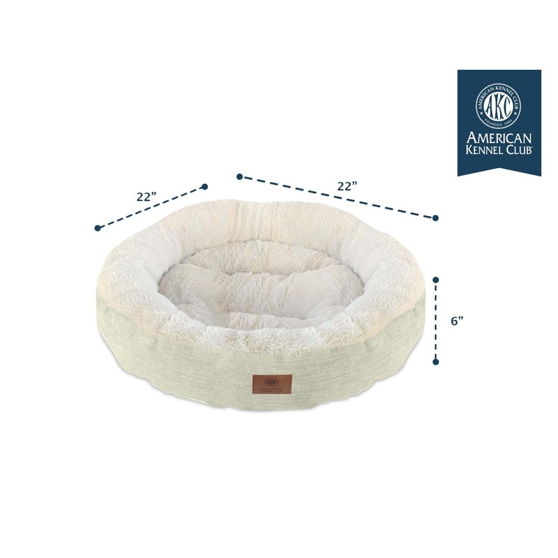 American Kennel Club AKC 3158- Green AKC Casablanca Round Solid