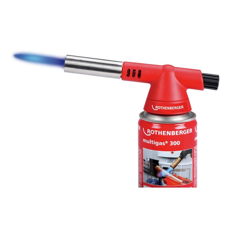 ROTHENBERGER Rofire Set of 4 with Multigas 300, 7/16 Inch