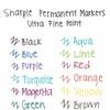 Sharpie Permanent Markers, Ultra Fine Point, Black, 24 Count, 2