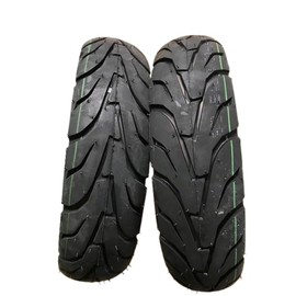 2 x all-weather scooter tyre set, 90/90-10 TL, 1 x front, 1 x rear (M+S) 50J scooter
