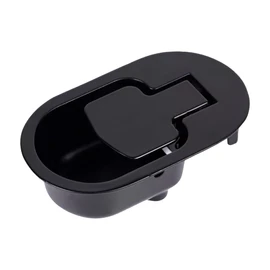 1Pc Black Universal Metal Recliner Replacement Part, Sofa Chair Couch Release Lever Pull Handle Replacement Recliner Handle