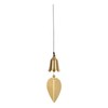 PATIKIL Gold Leaf Hanging Bell 13", Chinese FengShui Bell Good
