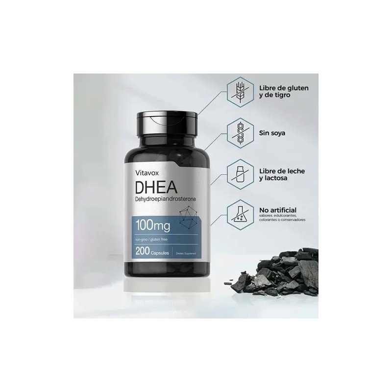 Dhea 100mg | 200 Capsules | Supplement For Men And