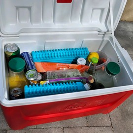 Arizona Ice Industrial Ice Packs | Replaces 10lbs of Ice |18°F (-8°C) | Deepest Grooves | May Freeze Drinks | USA Company | 12" x 9" | Two Pack