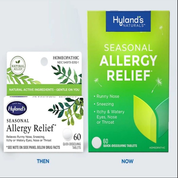 Hyland's Homeopathic Seasonal Allergy Relief 60 Tablets