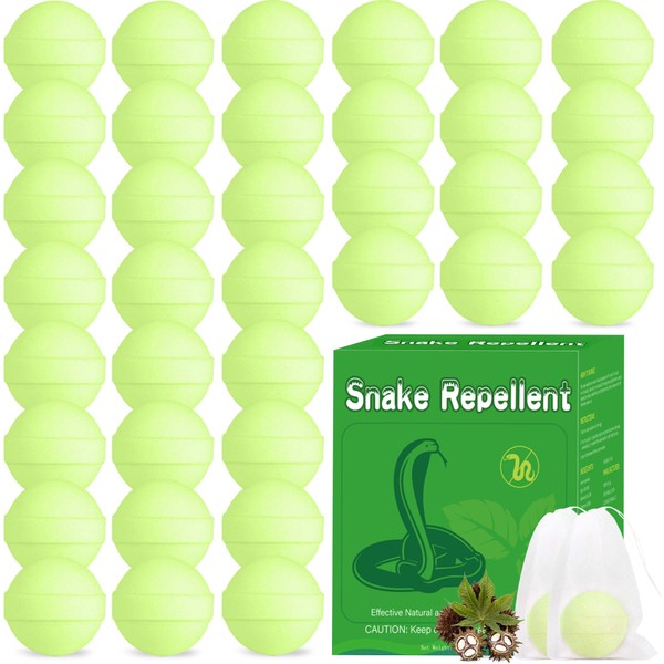 36 Pack Snake Repellent for Yard, Powerful Outdoor & Indoor