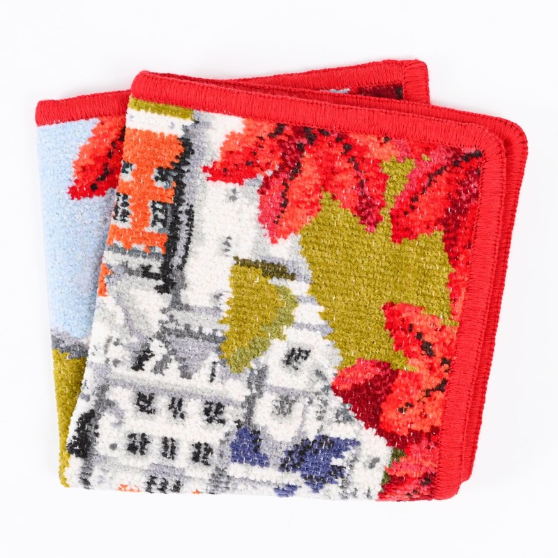 Feiler Women's Handkerchief Hand Towel, 9.8 inches (25 cm), Neuschwanstein