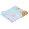 Rilakkuma Face Towel with Pile Dye Print
