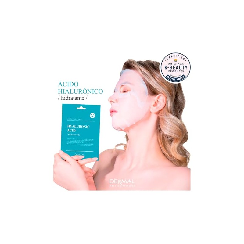 Mascarilla Facial de Acido Hialurónico