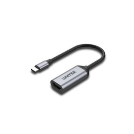 Unitek USB-C to HDMI 4K Adapter. Stream with HDCP2.3, Supports a WideRangeofDevicesIncludingUSB-C-Enabled Mac. XPS, Surface. & Much More. Plug & Play. Space Grey Colour [V1420A]