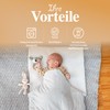 Zwergenzirkel Swaddling Sleeping Bag for Newborn Babies - Multifunctional, Skin-Friendly