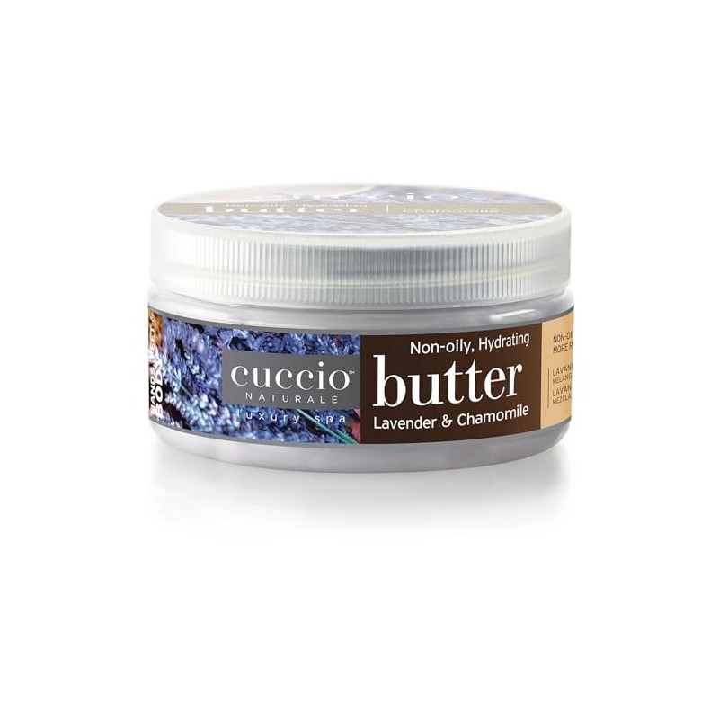 Cuccio Lavender and Chamomile Body Butter, 8 Ounce