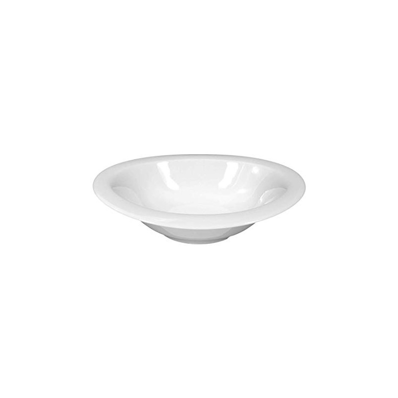 Top Life White Oval Bowl Size: 25cm