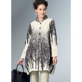 Butterick Patterns B64910Y0 Misses' Loose Shirts, Y (XSM-SML-MED)