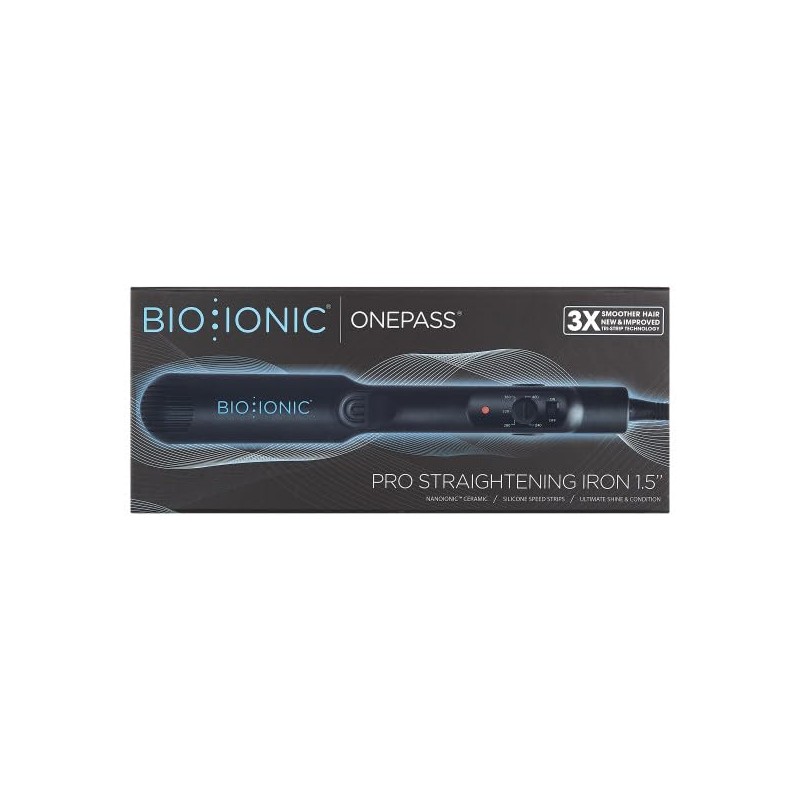 BIO IONIC Onepass Styling Iron, 1.5 Inch