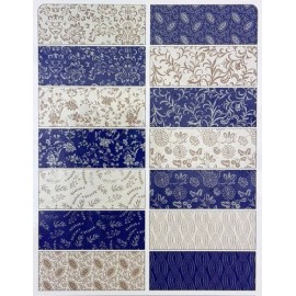 Benartex - Elegant Keepsakes Fat Quarter Bundle by Kanvas Studios 14 pcs