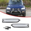 GTINTHEBOX Clear Front Bumper Switchback LED Paking Signal Lights For