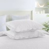 Queen Linens 3PCS Cotton Christmas Tree Oversized Bedspread Set Coverlet