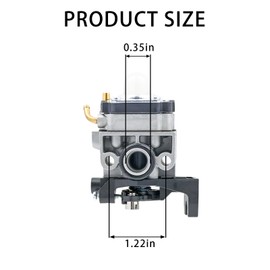 KELKONG GX35 Carburetor for Honda GX35 GX25 GX25N GX25NT HHT35 HHT25S String Trimmer, for Honda FG110/FG110K1 4-Cycle Engine, Replaces 16100-Z0Z-815/16100-Z0H-825