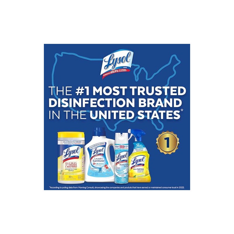 Lysol Brand Disinfectant Toilet Bowl Cleaner, 4 Count