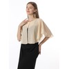 Soft Capelets capes Shawls and Wraps for Dress Chiffon Shrug