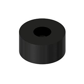 Robosource Black Nylon Spacer 1/4inches Thick, 1/2inches OD 0.194inches ID, 50 Pack for VEX Robotics