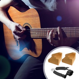 Guitar Neck Support and String Winder, Guitar Maintenance Kit, Essential Repair Tools for Guitar Ukulele Bass Setup and Care