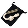 Bush Craft Bushcraft Char Rope Holder, Antique Gold