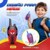 Atopdream Spider Walkie Talkie Para Niños Radio Juguete 1000ft Color
