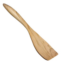 Berard French Olive Wood Large 14-Inch Handcrafted Wood Spatula, Terra Collection
