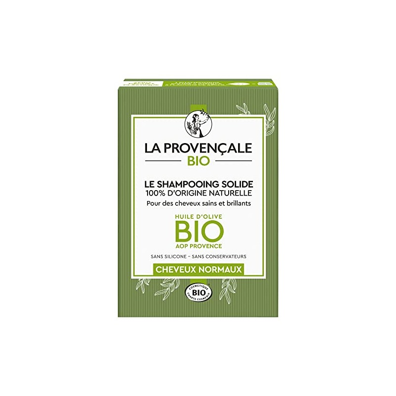 La Provençale Bio - Normale Haare, festes Shampoo, 100 %