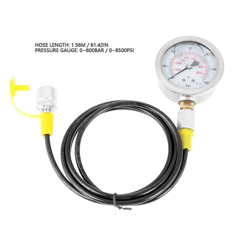 Hydraulic Hose Test Kit, Point Coupling M16 x 2-BSP1/4 +