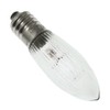 SQXBK 10PCS E10 Olive-Shaped Bulb 3W 34V 9x45MM/0.35x1.77Inch European Special