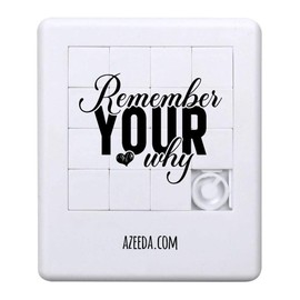 'Remember Your Why Motivational Text' Sliding Puzzle (PZ00034495)