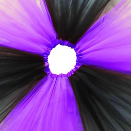 DMLBC Thanksgiving Orange Yellow Tutu Skirt for Girls Women Princess Kids/Teen Turkey Costume