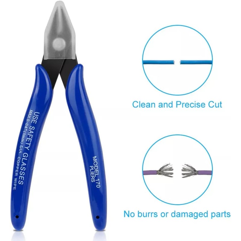 Hobby Electrical Cutting Plier Jewelry Wire Cable Cutter Side Snips