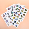GTOTd Pixel Game Tattoo Temporary Tattoos (8 Sheets) Gifts Merchandise