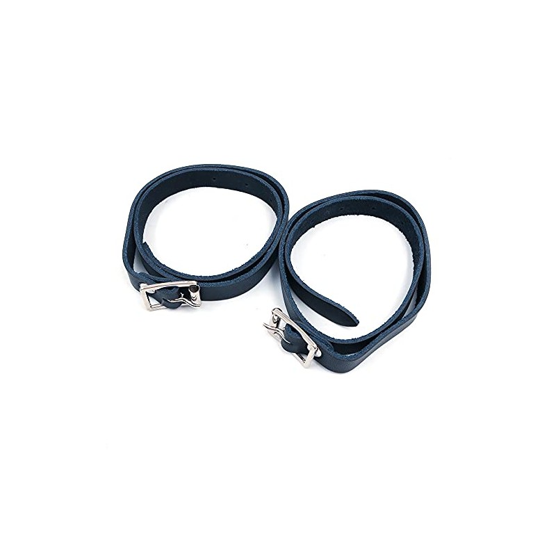 Namvo 2Pcs Horse Spur Strap, PU Leather Horse Riding Straps