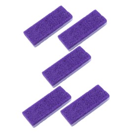 FRCOLOR 5pcs Foot Pumice Stone Callus Remover Double-sided Foot Scraper Dead Skin Exfoliator Tools Safe Pu Material Ergonomic Design