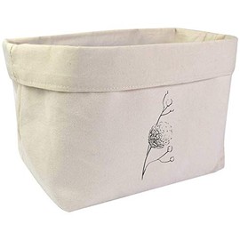 Large 'Cotton Stem' Canvas Organiser/Storage Bag (OR00001070)
